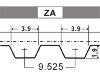 Steuerriemen Timing Belt:4387012