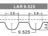 时规带 Timing Belt:000111000