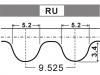 Steuerriemen Timing Belt:13028-6028R