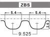 时规带 Timing Belt:076 109 119 A