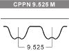 Correa dentada Timing Belt:0816.E7