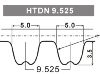 Correa dentada Timing Belt:271720