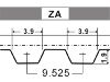 时规带 Timing Belt:75 527 445
